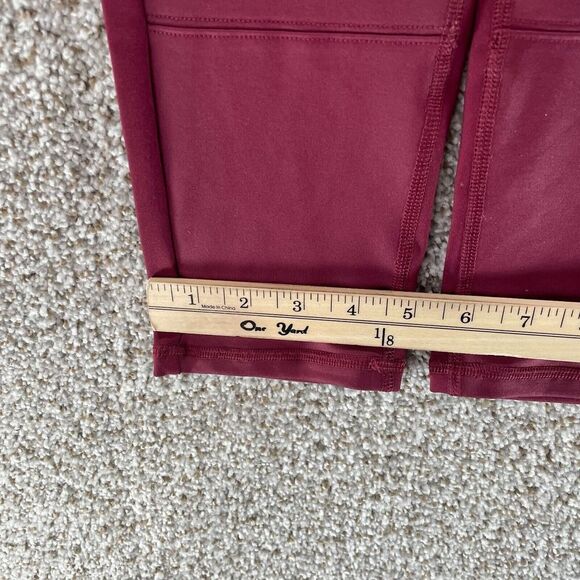 Her Universe Pants Womens Small Red Wonder Woman Leggings Pull On DC Comics - Picture 7 of 12